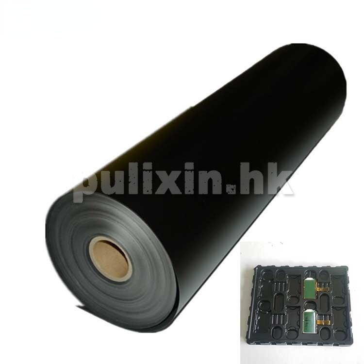 ESD dissipated HIPS plastic roll